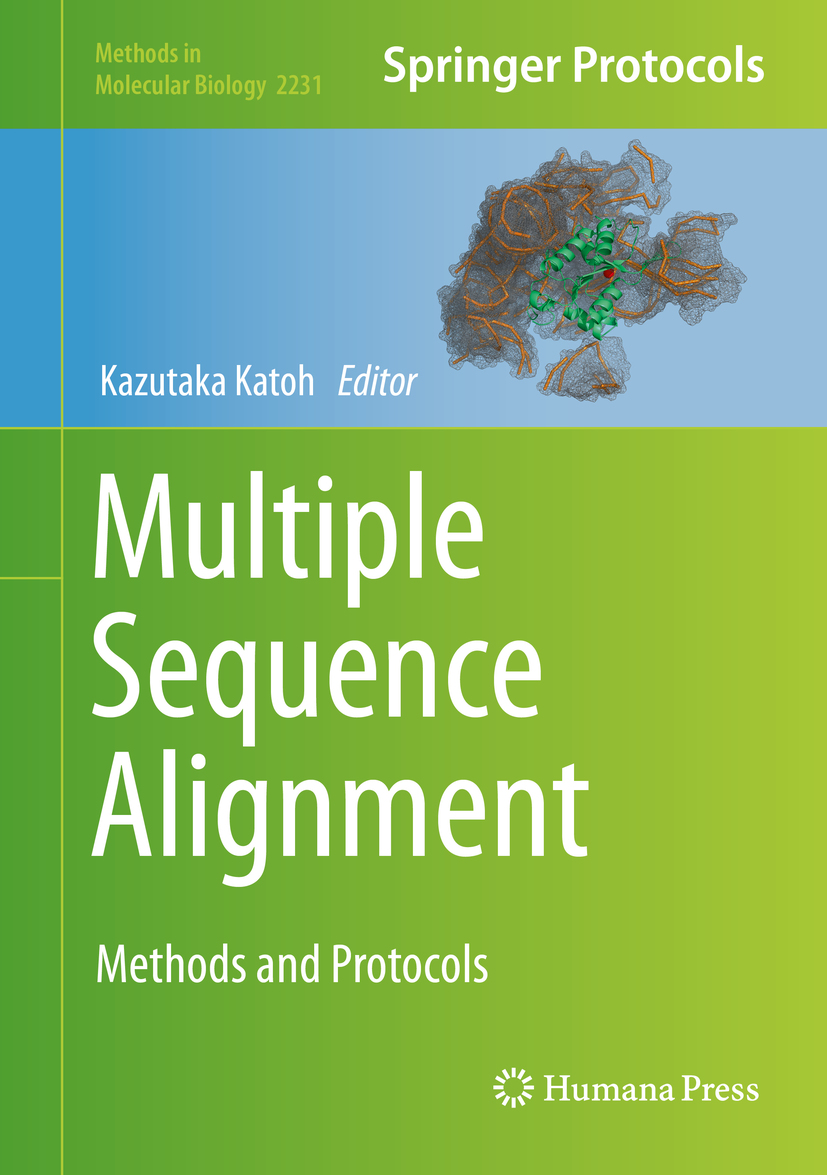 Book cover of Multiple Sequence Alignment Volume 2231 Methods in Molecular - photo 1