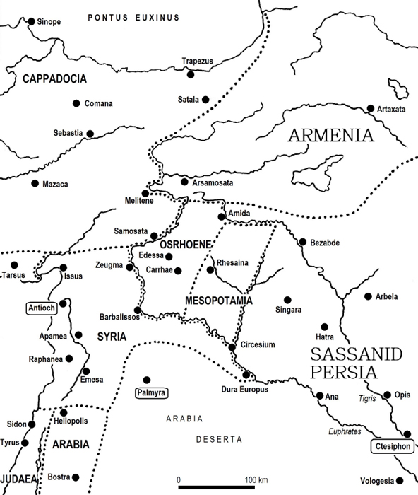 Map of the Eastern Provinces and the Frontier with Persia List of Emperors - photo 4