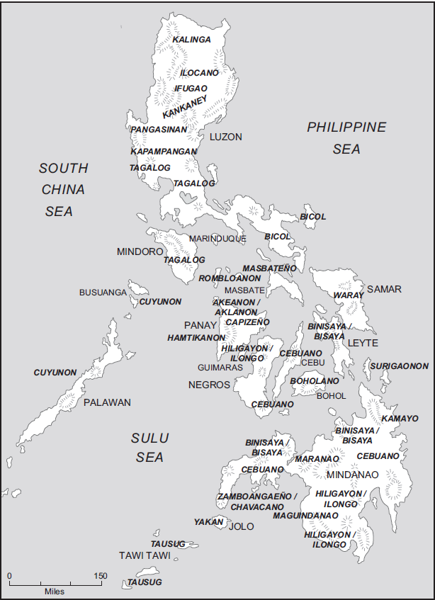 MAP 11 The Philippine Islands and major ethnic groups As McKinley suspected - photo 6