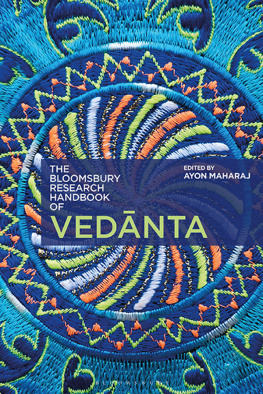 Ayon Maharaj - The Bloomsbury Research Handbook of Vedanta