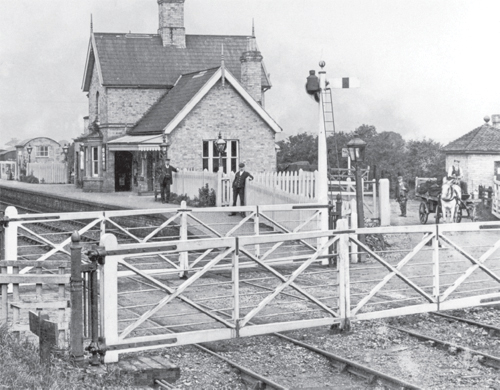 Cressage Station as it appeared in the years immediately before the outbreak of - photo 5