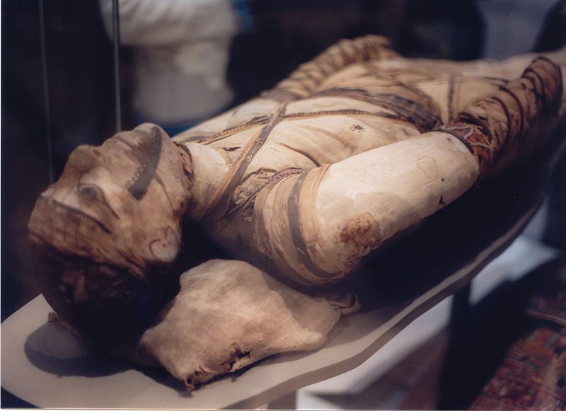 A picture of an Egyptian mummy in the British Museum Praise be unto thee O - photo 3