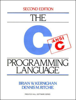 Kernighan Brian W. - C Programming Language (2nd Edition)