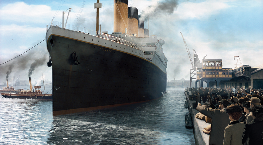 20TH CENTURY FOXCOURTESY EVERETT The ship in the movie Titanic above was - photo 7