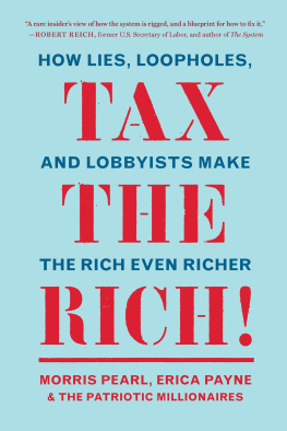 Morris Pearl - Tax the Rich!