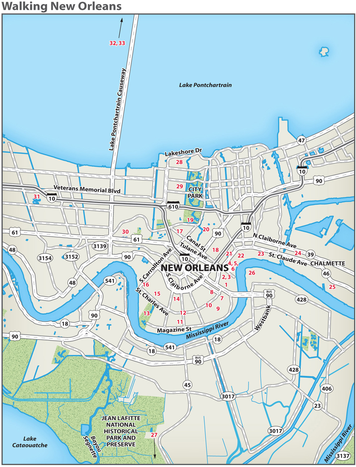 Numbers on this locator map correspond to walk numbers Introduction When the - photo 6