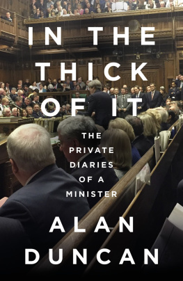 Alan Duncan - In the Thick of It