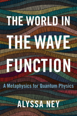 Alyssa Ney - The World in the Wave Function