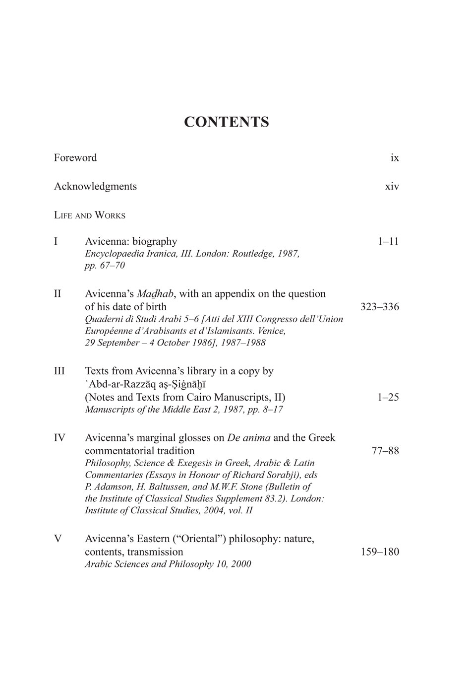 Orientations of Avicennas Philosophy - photo 8