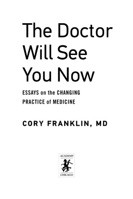 Cory Franklin - The Doctor Will See You Now