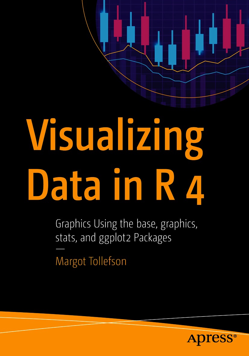 Book cover of Visualizing Data in R 4 Margot Tollefson Visualizing Data - photo 1