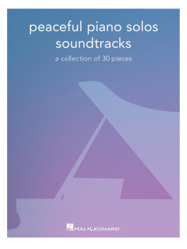 Hal Leonard Corp. Peaceful Piano Solos