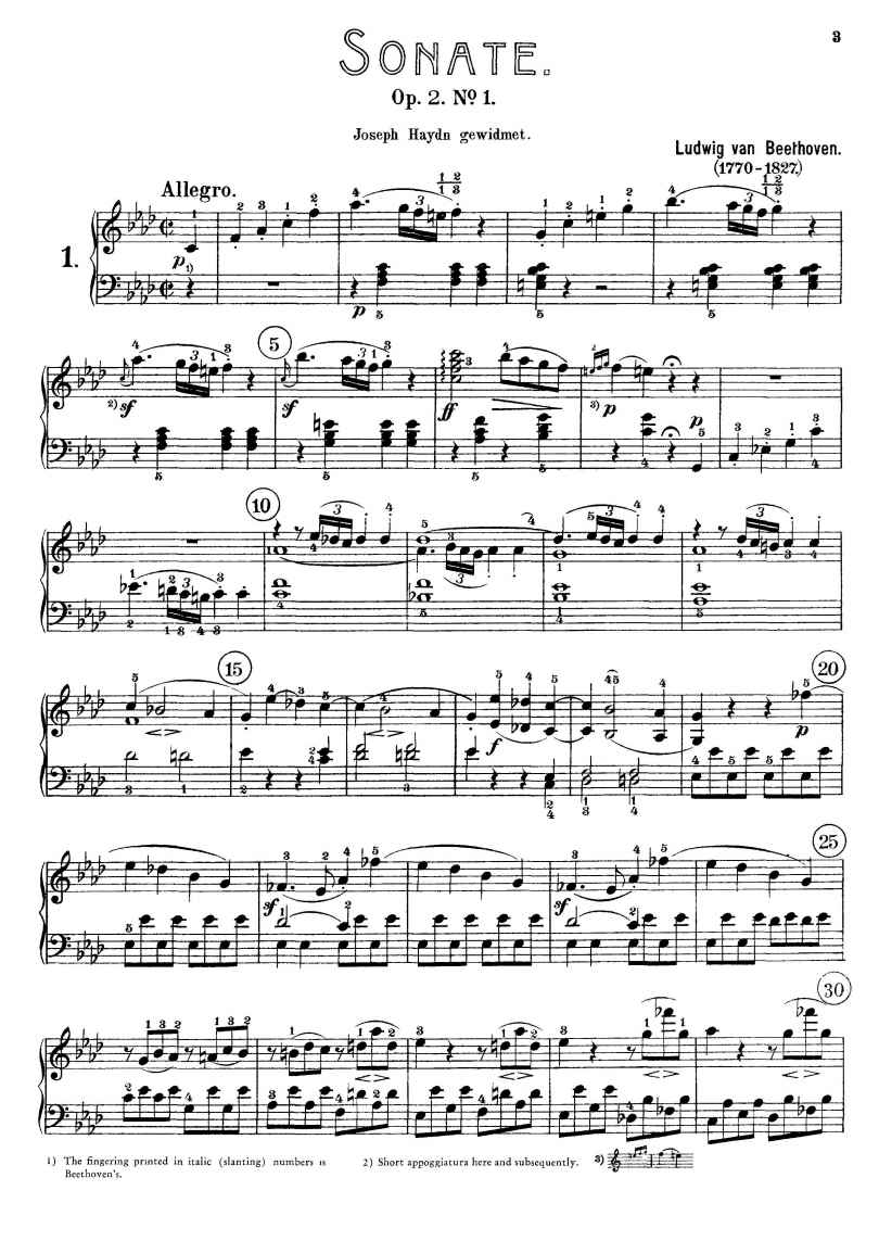 PIANO SONGBOOK SHEET MUSIC OF BEETHOVEN SONATAS VOL11-14 - photo 2