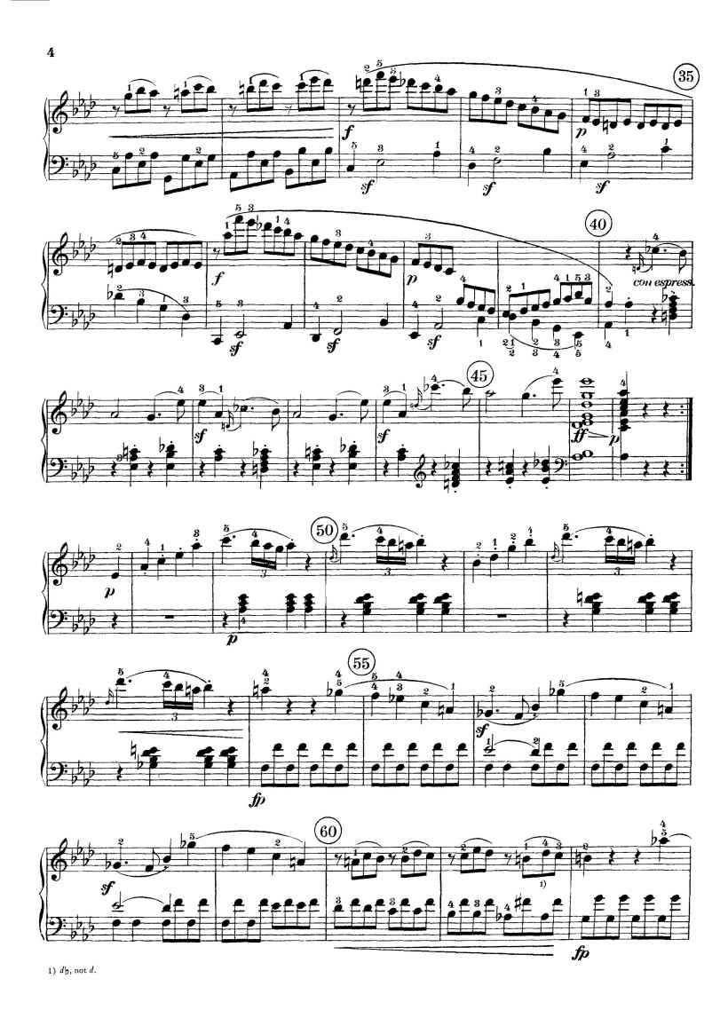 PIANO SONGBOOK SHEET MUSIC OF BEETHOVEN SONATAS VOL11-14 - photo 3