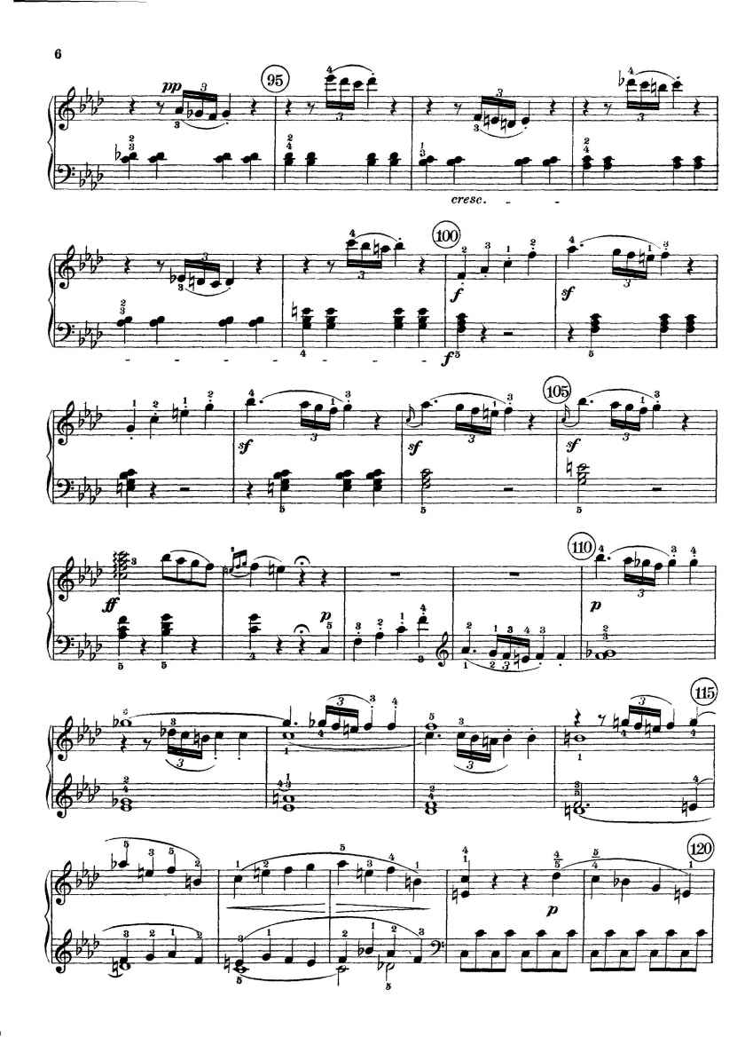 PIANO SONGBOOK SHEET MUSIC OF BEETHOVEN SONATAS VOL11-14 - photo 5