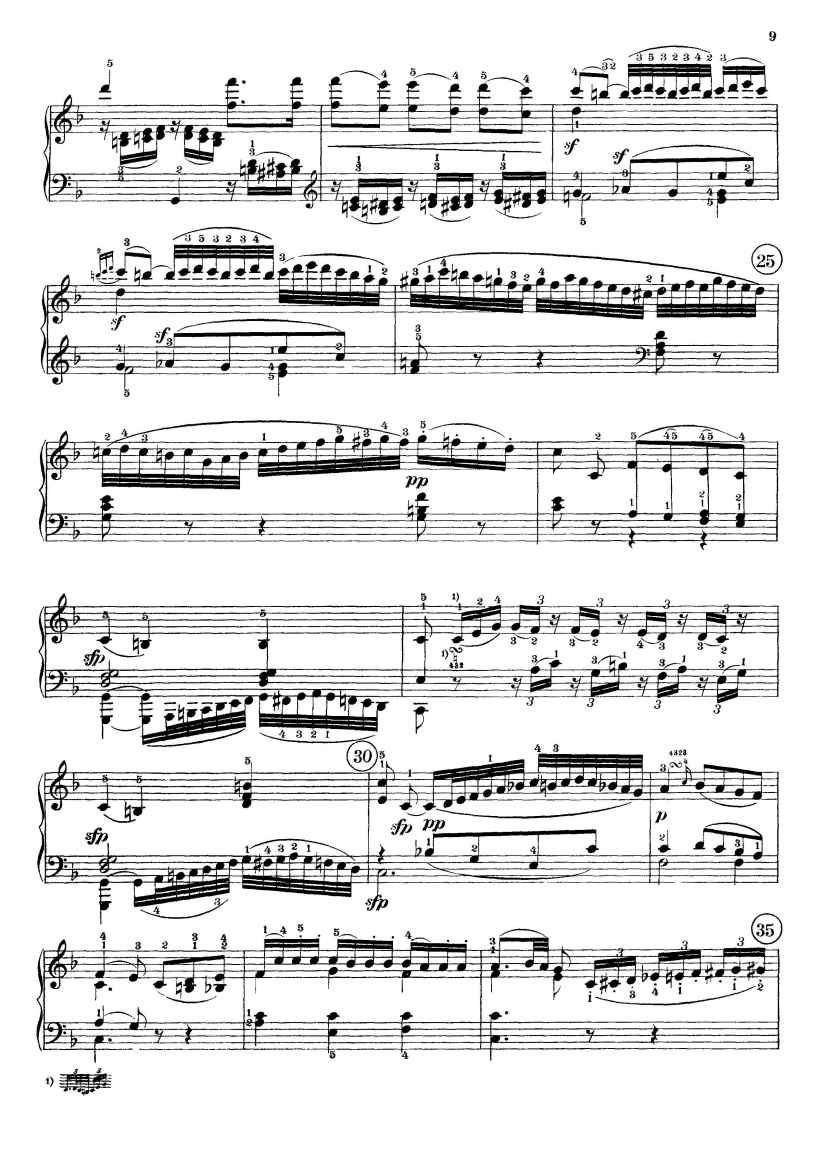 PIANO SONGBOOK SHEET MUSIC OF BEETHOVEN SONATAS VOL11-14 - photo 8