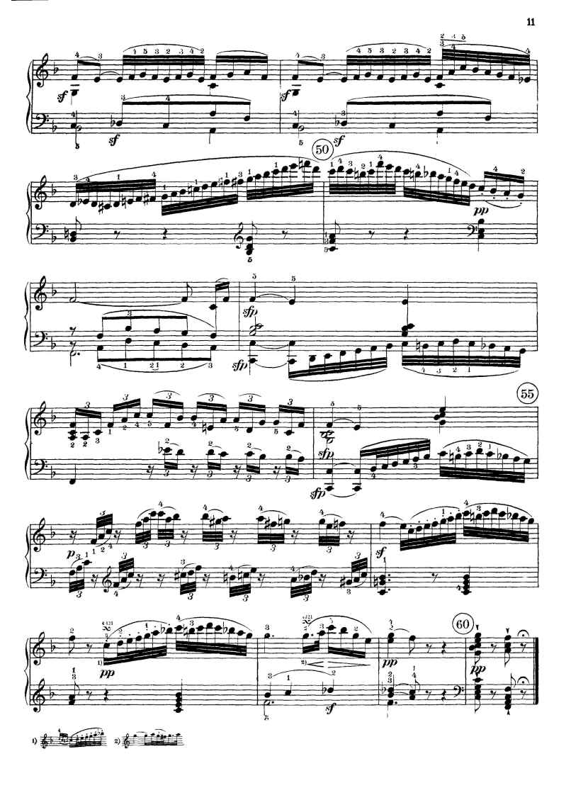 PIANO SONGBOOK SHEET MUSIC OF BEETHOVEN SONATAS VOL11-14 - photo 10