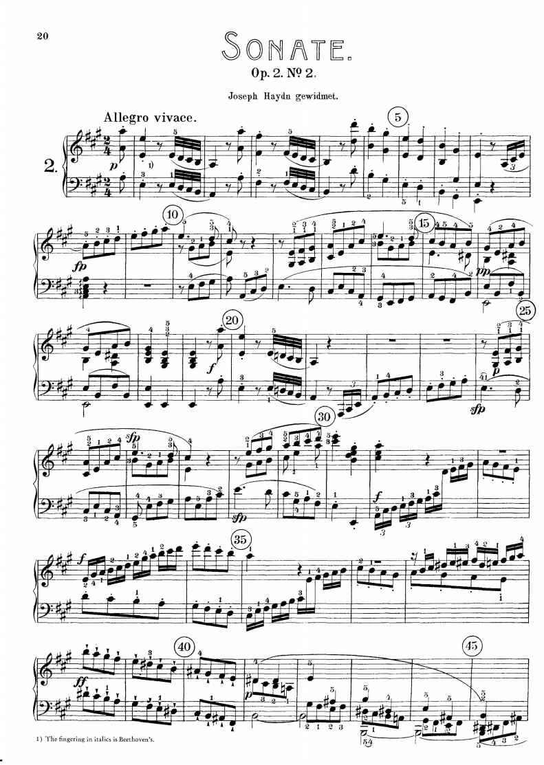 PIANO SONGBOOK SHEET MUSIC OF BEETHOVEN SONATAS VOL11-14 - photo 19