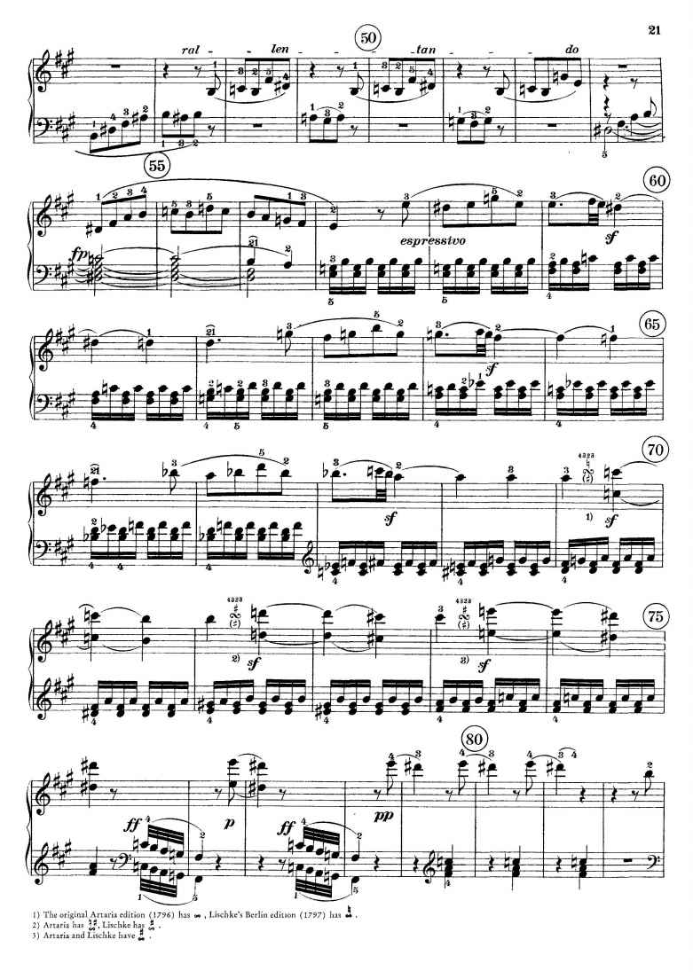 PIANO SONGBOOK SHEET MUSIC OF BEETHOVEN SONATAS VOL11-14 - photo 20