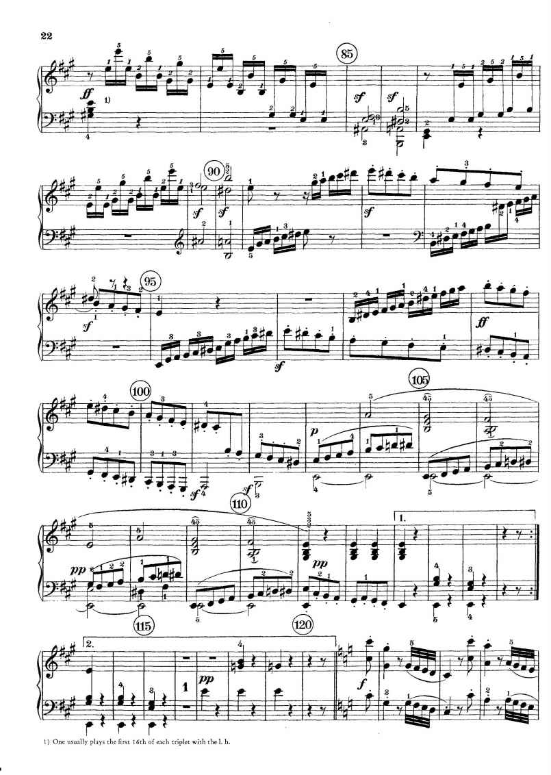 PIANO SONGBOOK SHEET MUSIC OF BEETHOVEN SONATAS VOL11-14 - photo 21