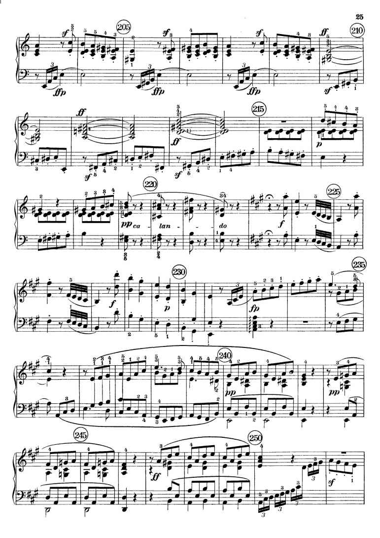 PIANO SONGBOOK SHEET MUSIC OF BEETHOVEN SONATAS VOL11-14 - photo 24