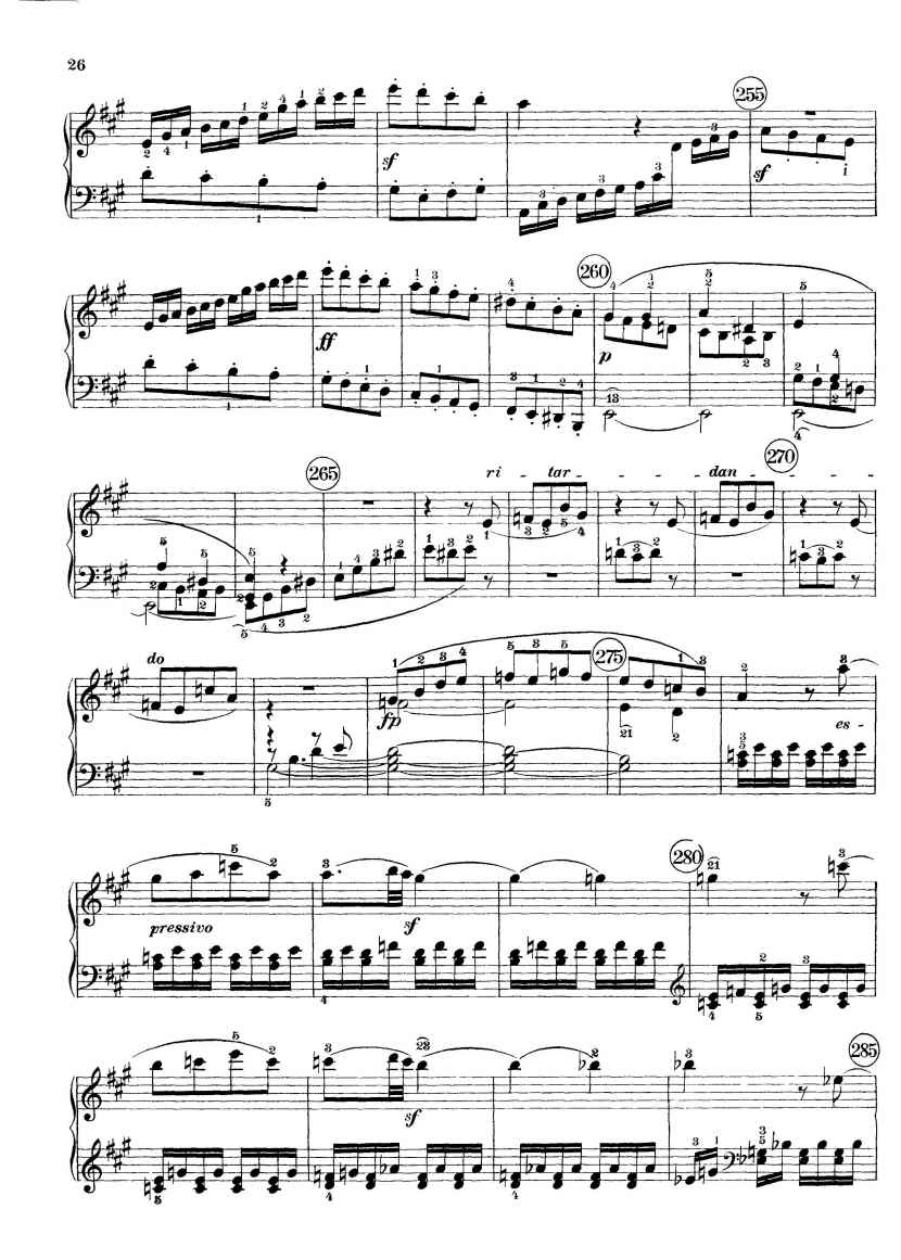 PIANO SONGBOOK SHEET MUSIC OF BEETHOVEN SONATAS VOL11-14 - photo 25