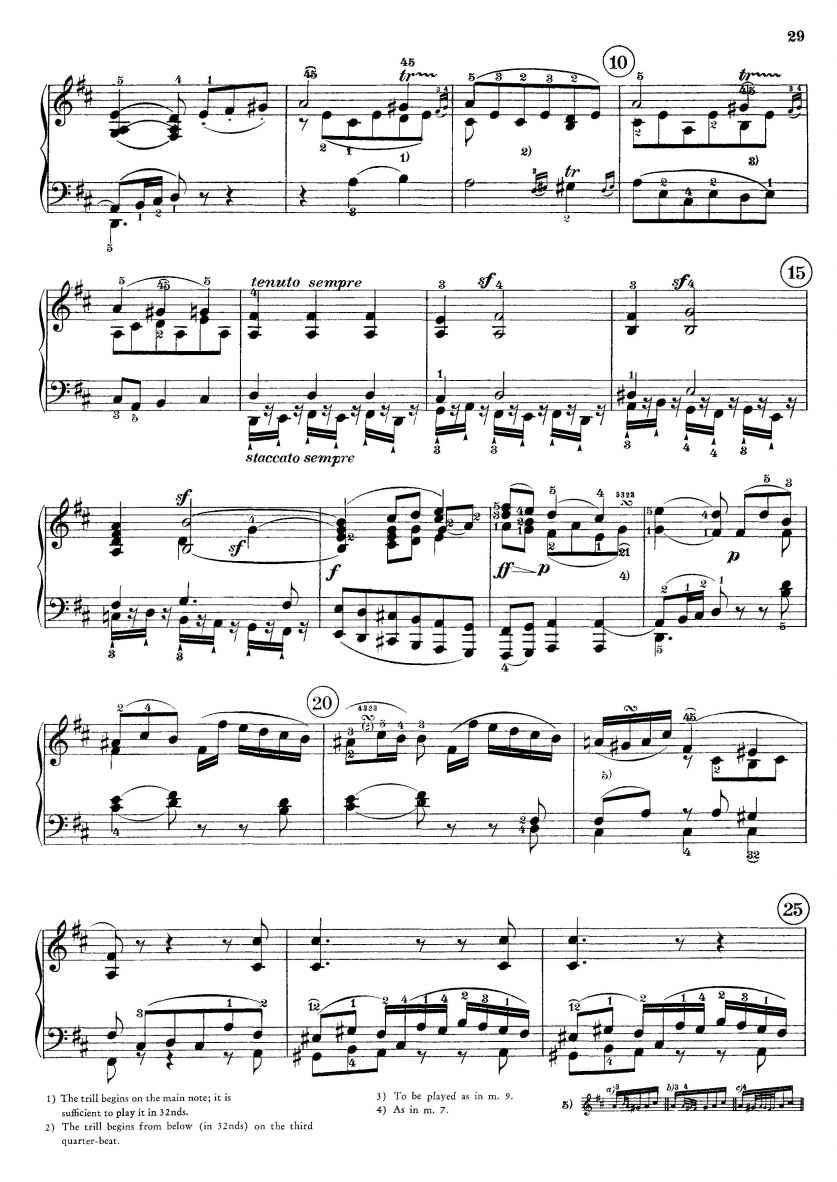 PIANO SONGBOOK SHEET MUSIC OF BEETHOVEN SONATAS VOL11-14 - photo 28