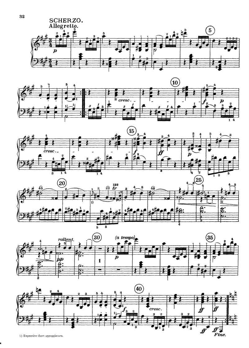 PIANO SONGBOOK SHEET MUSIC OF BEETHOVEN SONATAS VOL11-14 - photo 31