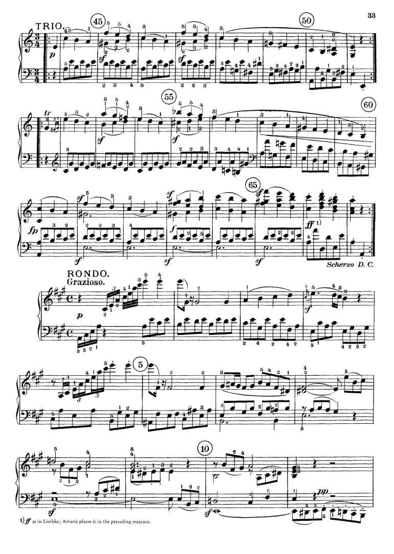 PIANO SONGBOOK SHEET MUSIC OF BEETHOVEN SONATAS VOL11-14 - photo 32