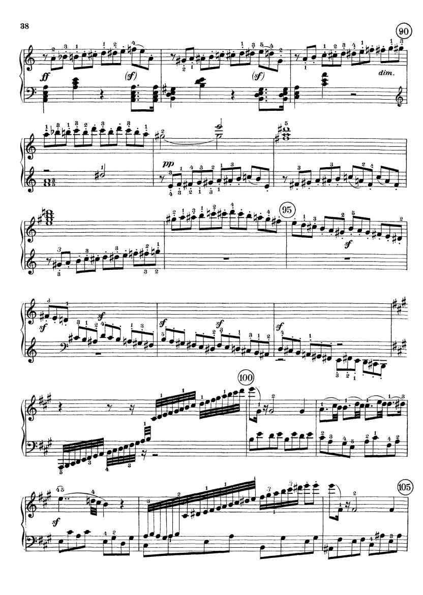 PIANO SONGBOOK SHEET MUSIC OF BEETHOVEN SONATAS VOL11-14 - photo 37