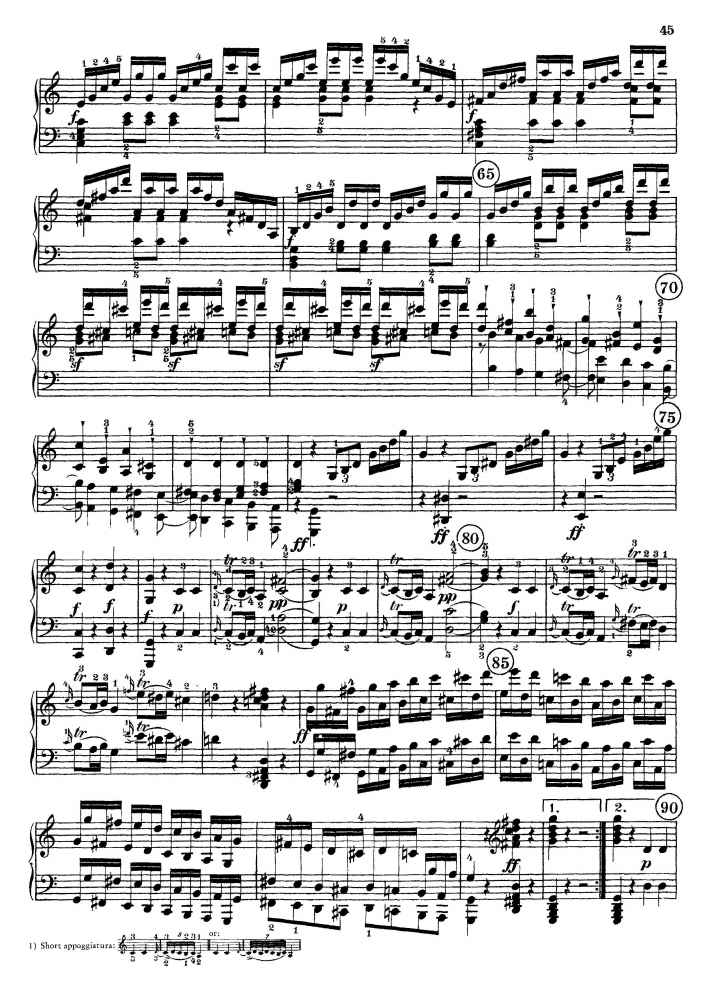 PIANO SONGBOOK SHEET MUSIC OF BEETHOVEN SONATAS VOL11-14 - photo 44