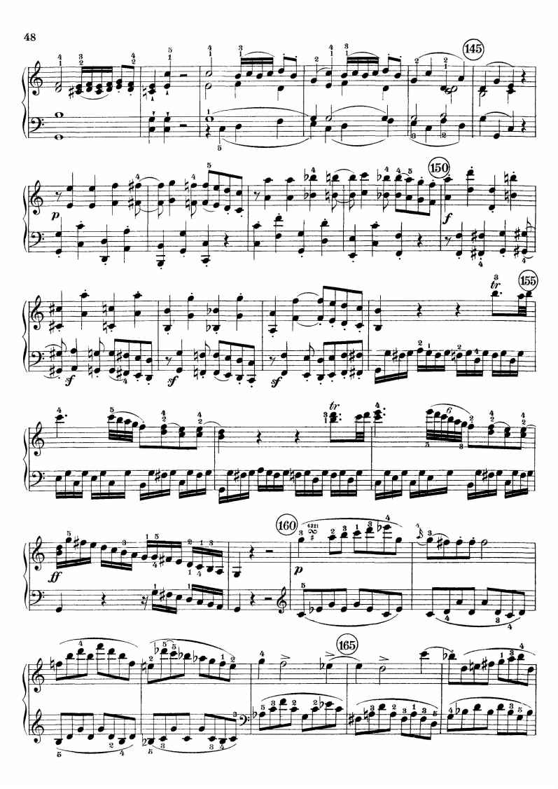 PIANO SONGBOOK SHEET MUSIC OF BEETHOVEN SONATAS VOL11-14 - photo 47
