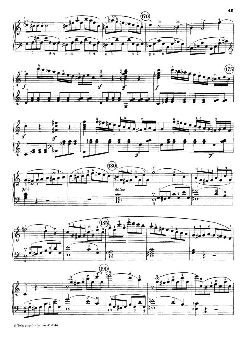 PIANO SONGBOOK SHEET MUSIC OF BEETHOVEN SONATAS VOL11-14 - photo 48