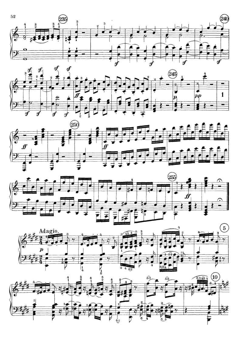 PIANO SONGBOOK SHEET MUSIC OF BEETHOVEN SONATAS VOL11-14 - photo 51
