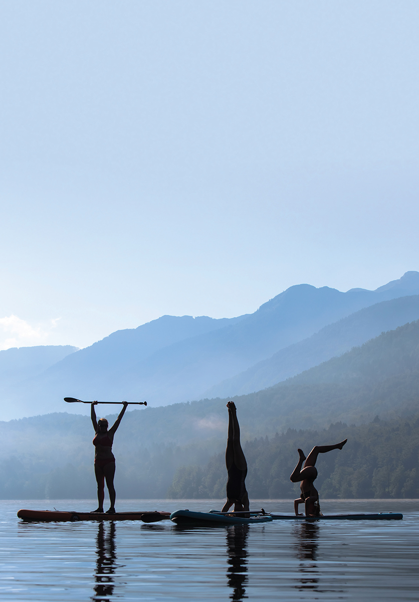 Reach for the stars Stand-Up Paddleboarding SUP is a combination of surfing - photo 4