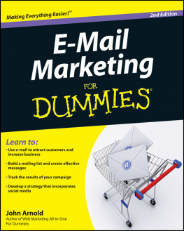 John Arnold - E-Mail Marketing For Dummies