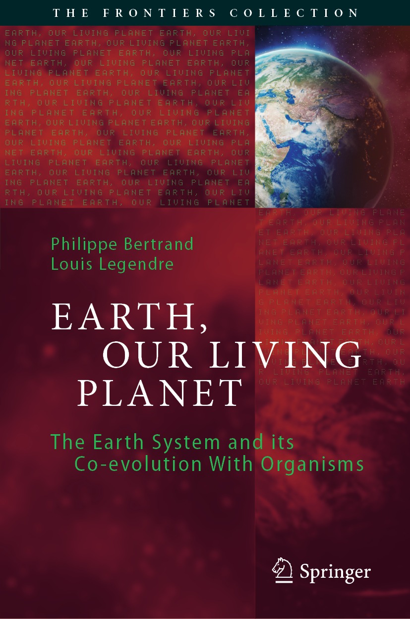 Book cover of Earth Our Living Planet The Frontiers Collection Series - photo 1