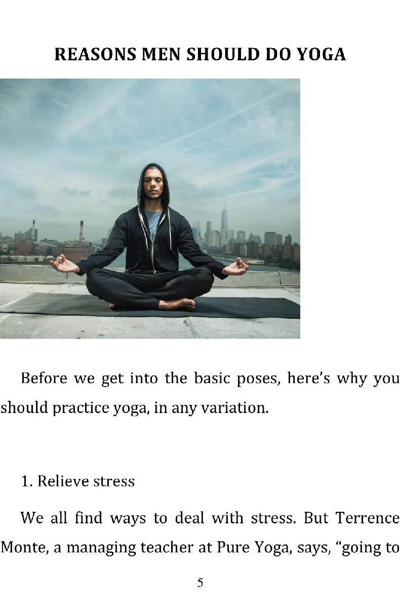 Yoga For Men and Guideline Get Better Life and Stay Healthy For Men to Do Yoga Real Men Do Yoga - photo 6