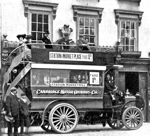 Fig 2 Fig 2 Cambridge Motor Omnibus Company opentopped double deck bus on - photo 4