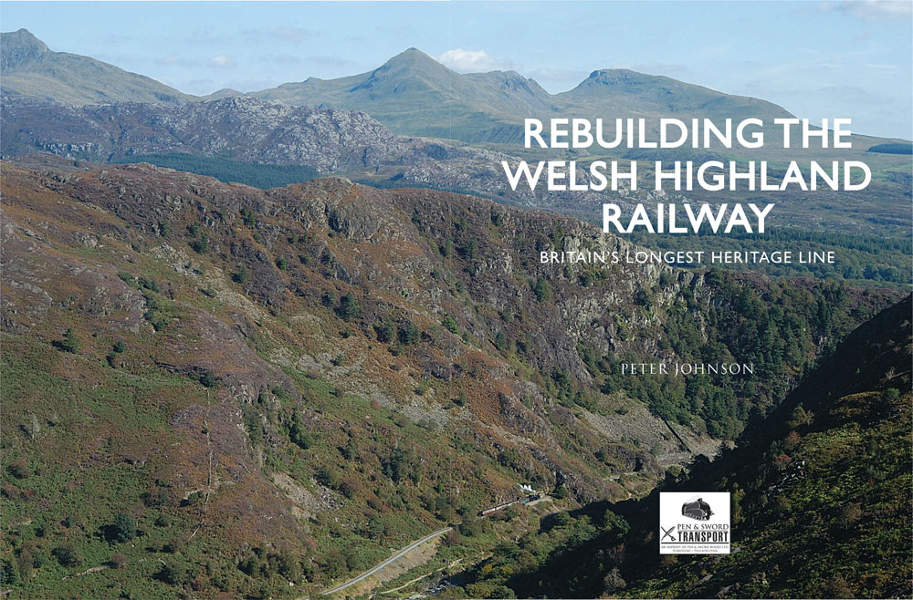 FRONT COVER Garratt No 138 climbing towards Tryfan Junction with the Irish Sea - photo 2