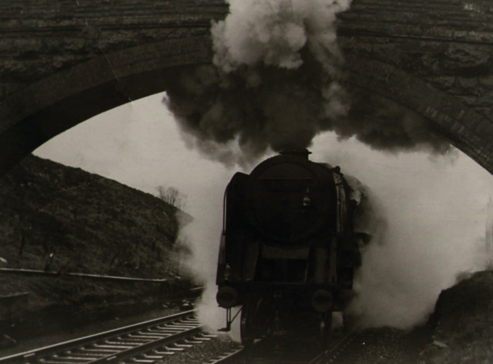 The power of steam A BR 9F heavy freight loco blasts away from Blea Moor with - photo 6