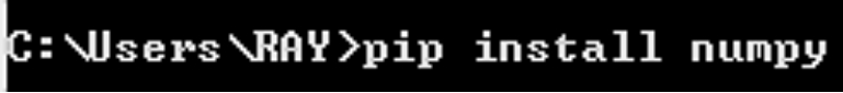 8 After install NumPy you can see 9 Congratulation NumPy has - photo 3