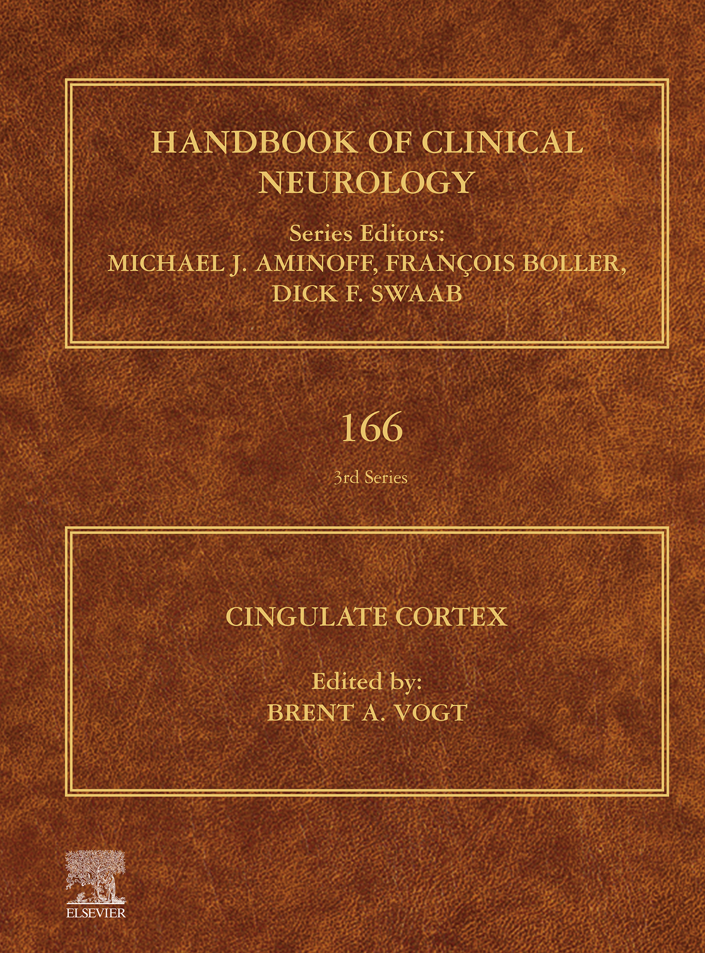 Cingulate Cortex First Edition Series Editors Michael J Aminoff Franois Boller - photo 1