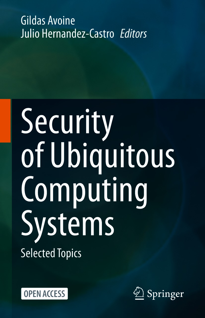 Book cover of Security of Ubiquitous Computing Systems Editors Gildas - photo 1