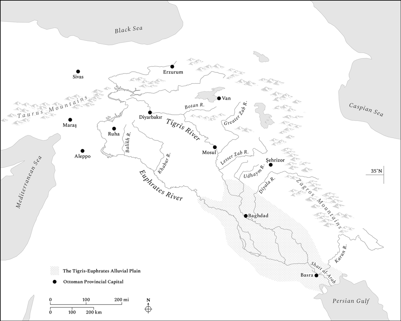 Figure I1 The Tigris-Euphrates River Basin The natural boundaries of this - photo 3