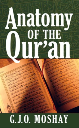 G.J.O. Moshay - Anatomy of the Quran