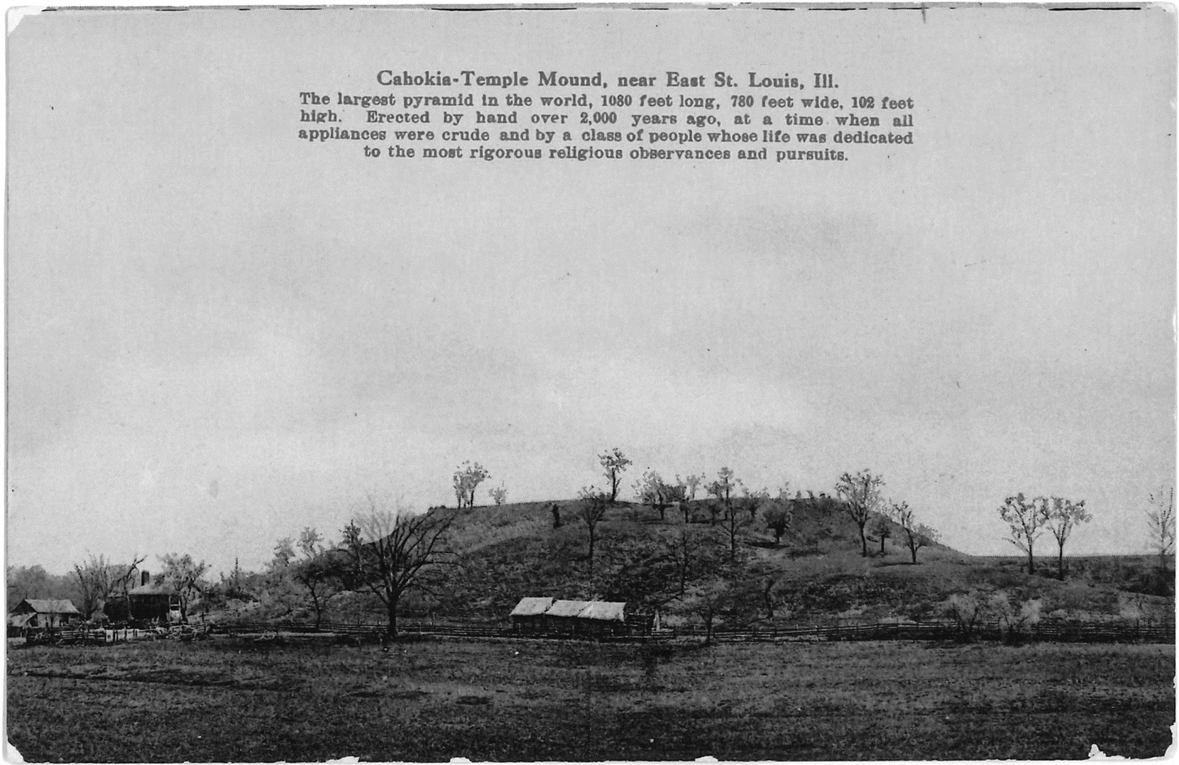 Figure 1 Monks Mound at Cahokia Illinois is shown on this early - photo 4