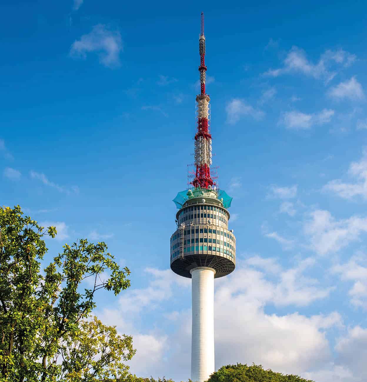 N Seoul Tower Seoul Whether you walk up Namsan take a taxi or ride the - photo 8