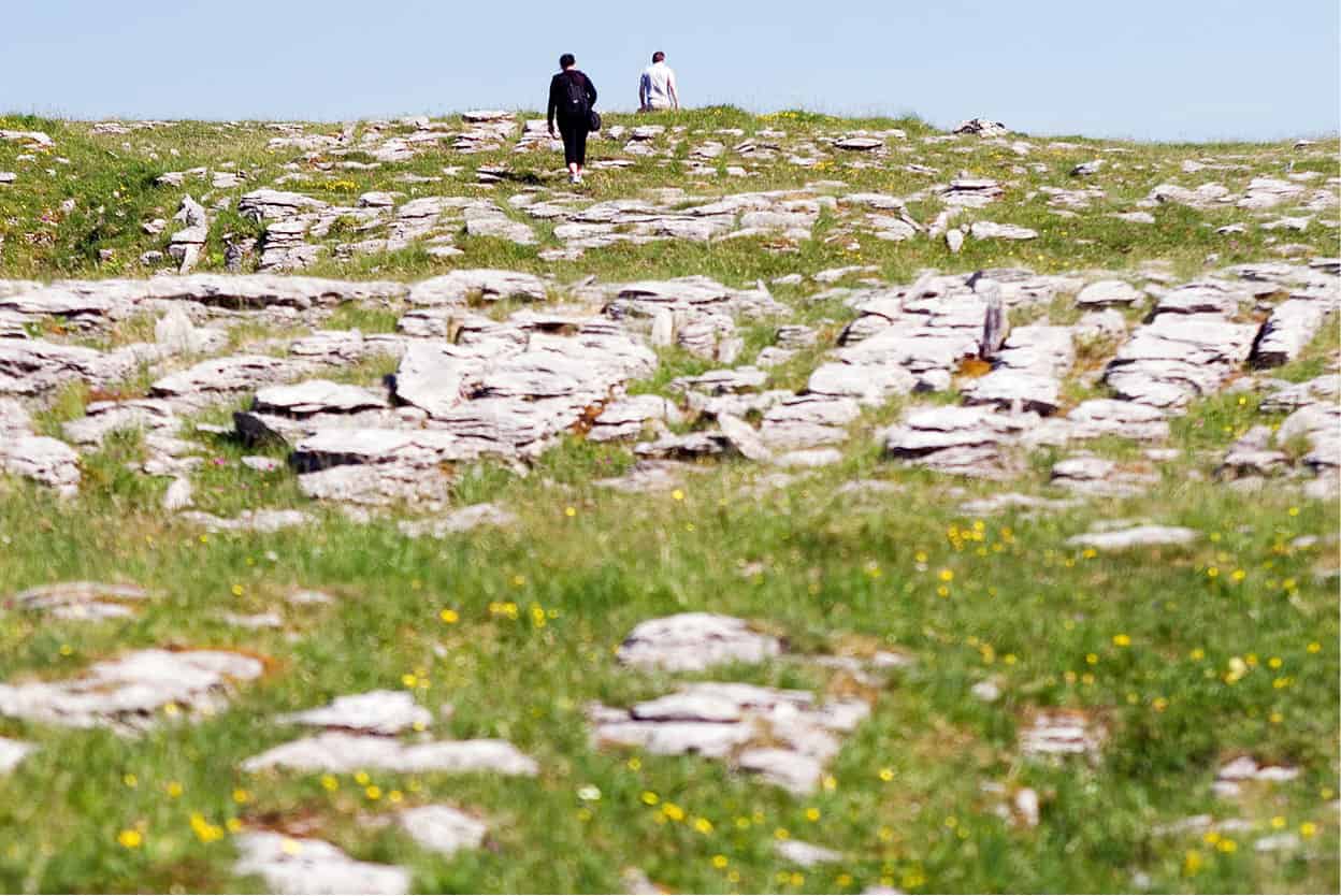 The Burren The moon-like plateau in Co Clare contains ancient tombs and a - photo 9