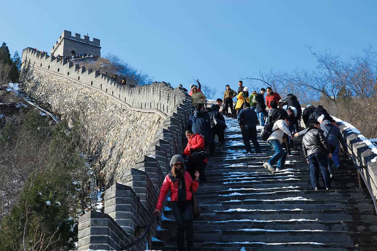 Great Wall Though Badaling is most popular with domestic tourists the crowds - photo 6